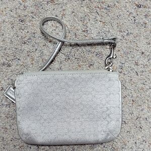 Coach Silver Women's Wristlet